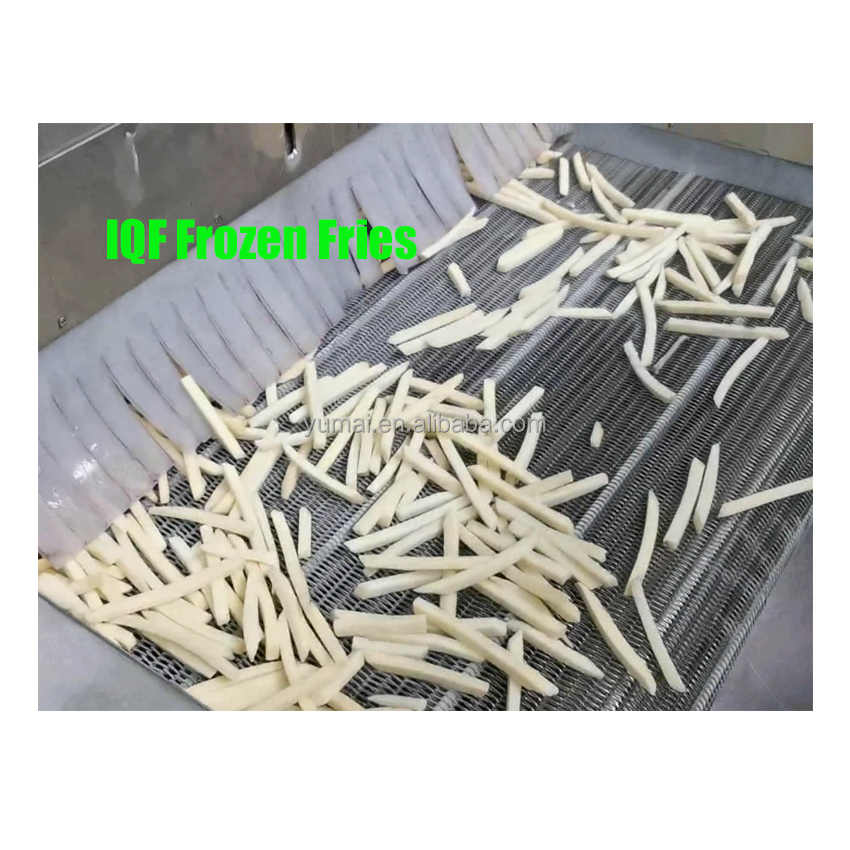 3 in 1 Potato Chips Making Machine Frozen French Fries Production Line Plantain Chips Processing Line