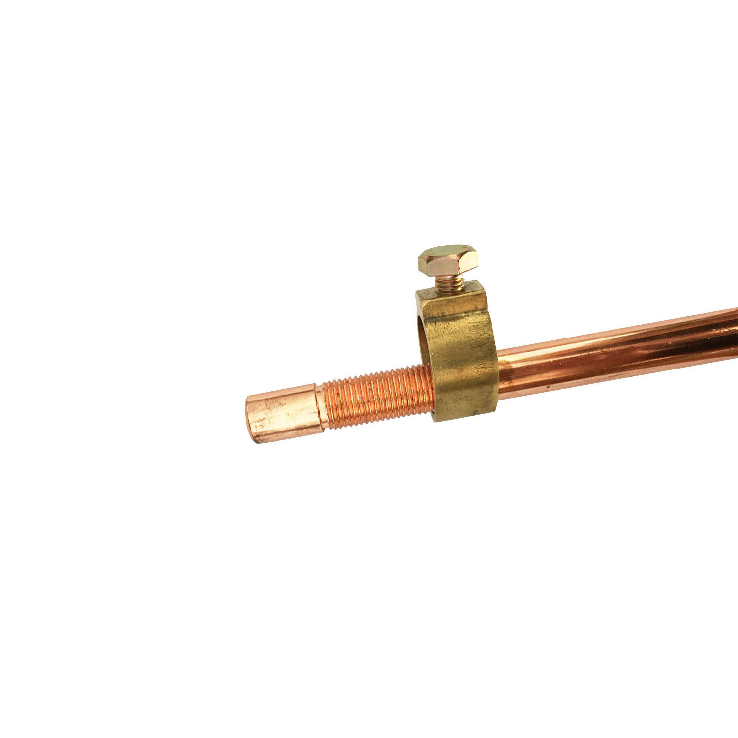 WZUMER Grounding Electrode Copper Bonded Earthing Rod Ground Rod