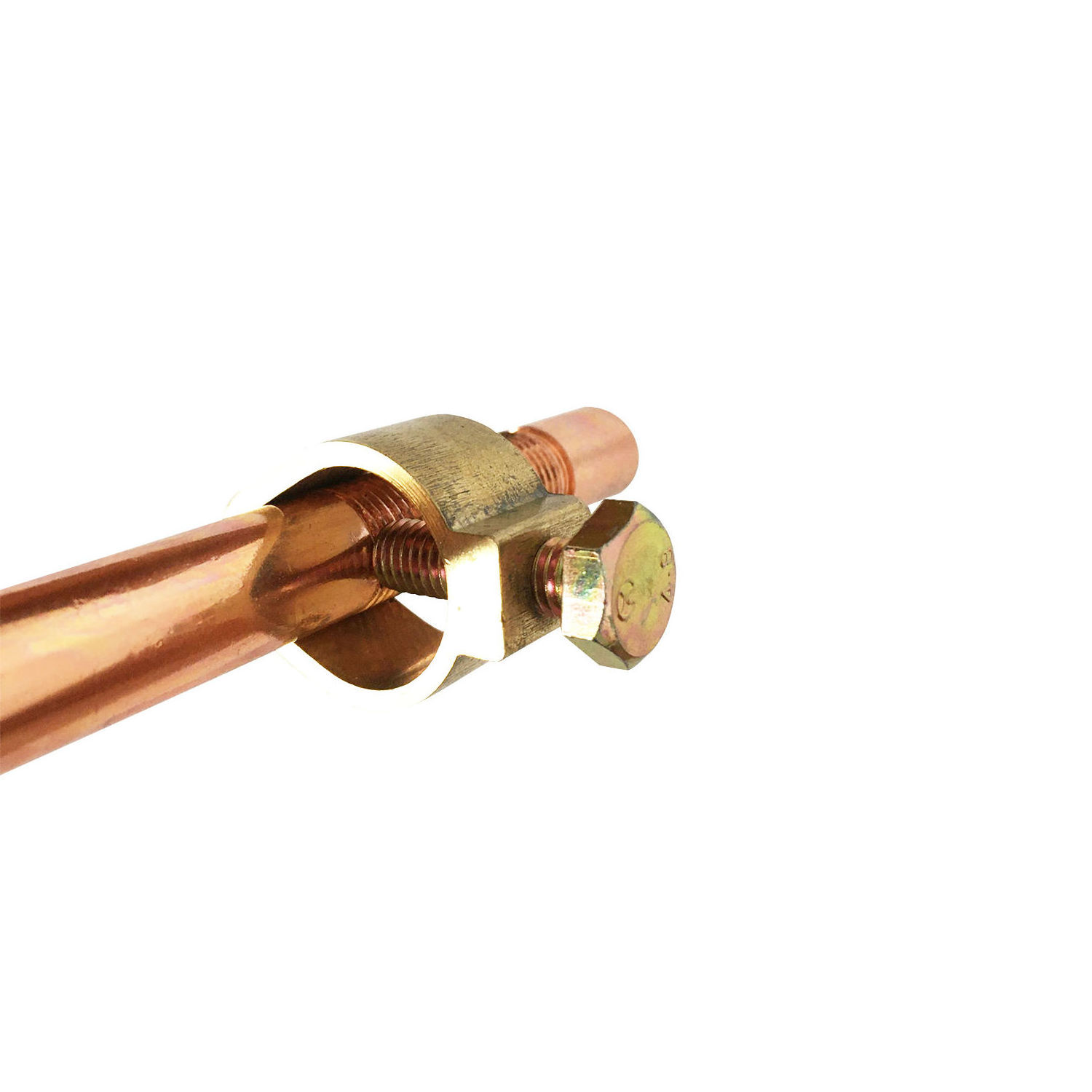 WZUMER Grounding Electrode Copper Bonded Earthing Rod Ground Rod