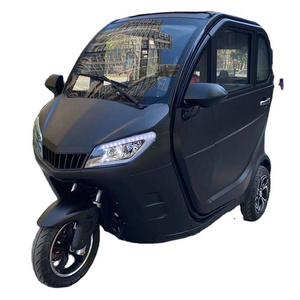 2021 new eec 3 seater electric passenger tricycle e bike with cabin Factory Direct Sales