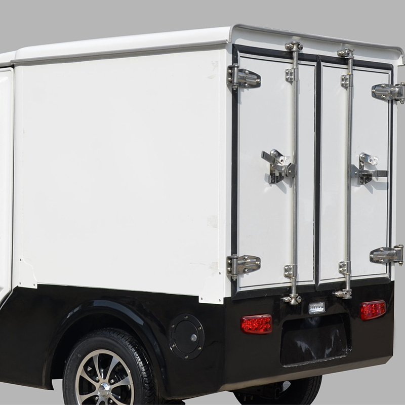 2021 Express Delivery Cargo vehicle with Closed Cabin Box / 4 Wheel Van Truck