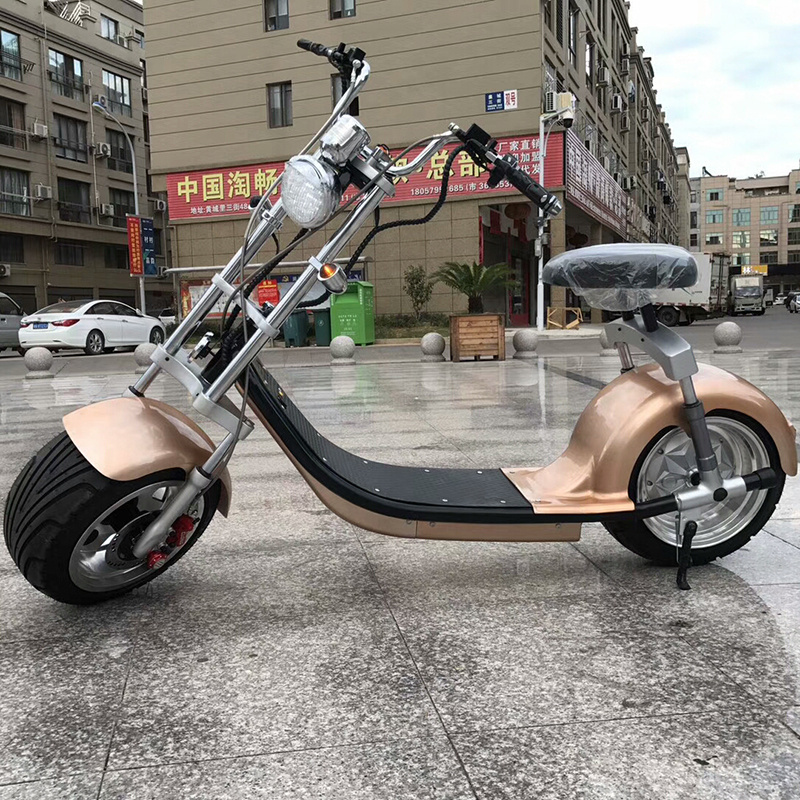 Factory Cheap Chopper Chinese 2 Wheel Electric Scooter 1001 - 2000W Front & Rear Hydraulic Disc Brake Motorcycle Low Price 6-8h