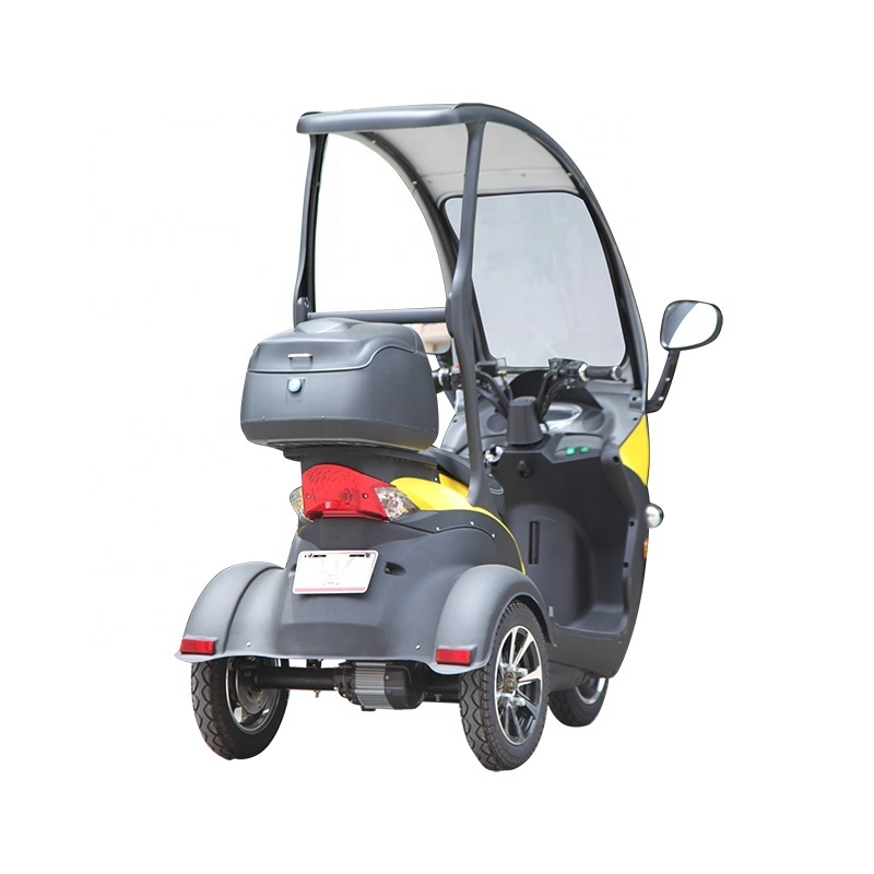 EEC certificated electric tricycle 3 wheel electric motorcycle with canopy