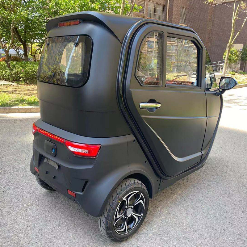 2021 new eec 3 seater electric passenger tricycle e bike with cabin Factory Direct Sales