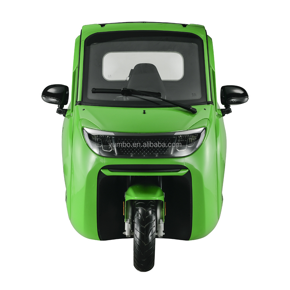 2024 Newest EEC Electric Cabin Scooter for 2 Passengers Mini 3 Wheel Electric Mobility Car Enclosed Electric Tricycle Scooter