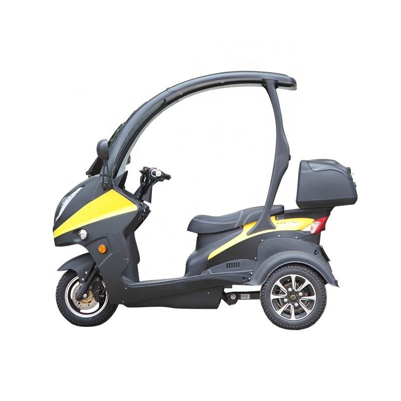 EEC certificated electric tricycle 3 wheel electric motorcycle with canopy