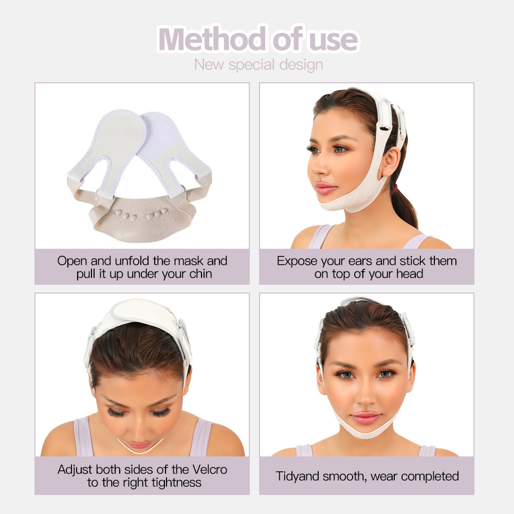 Face Slimming Bandage V Line Face Shaper Women Chin Cheek Lift Up Belt Facial Anti Wrinkle Strap Face Slimming Mask