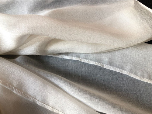 Factory prices plain White silk modal scarf for Dyeing