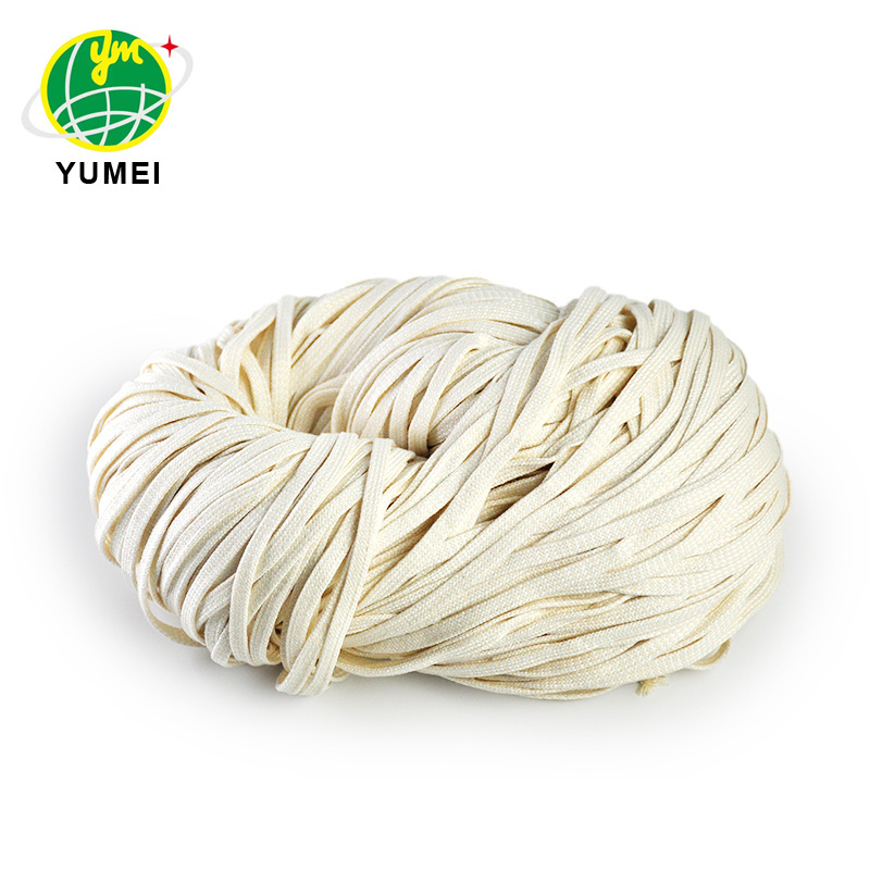 Wholesale Sheep Wool Ribbon Yarn Undyed Raw White Wool Ribbon Yarn Knitting Wool Ribbon Yarn