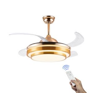 High Quality Energy Saving Indoor Lighting Fancy Led Ceiling Fan Lamp 42 Inch Modern Decorative Chandelier Ceiling Fan