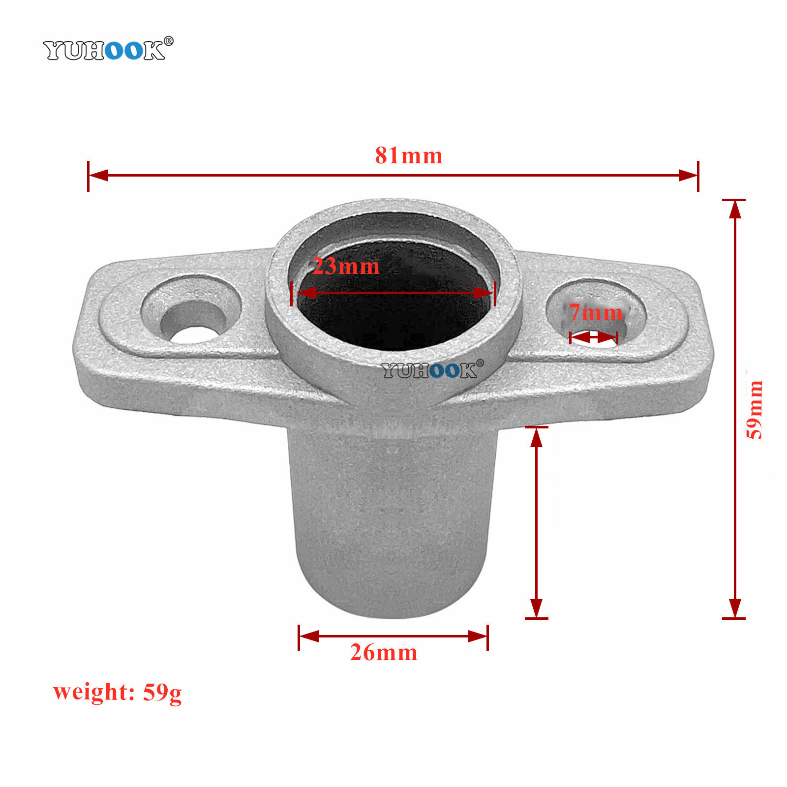 aluminum oarlock holder boat rowlock marine hardware boat accessories