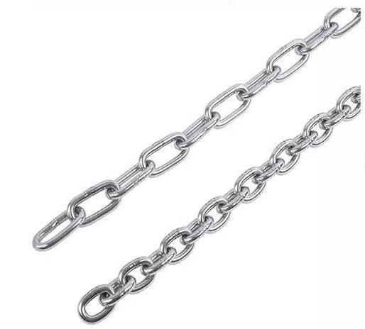 STAINLESS STEEL 304 OR 316 DIN766 SHORT LINK CHAIN  FOR MARINE