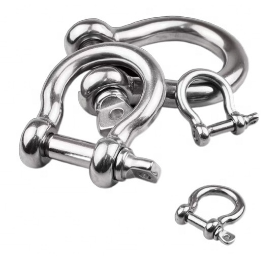 High Quality stainless steel 304/316 Chain Shackle Bow Shackles