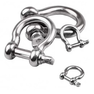 High Quality stainless steel 304/316 Chain Shackle Bow Shackles