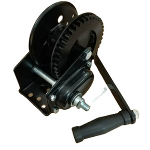 Manural Hand Winch 1200LB with Brake with Webbing & Cable or without webbing $ Cable