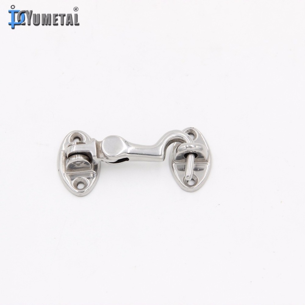 Stainless Steel Door Latch Cabin Door Hook Boat Accessories Marine Hardware Yacht Latch for Marine Boat Door or Window