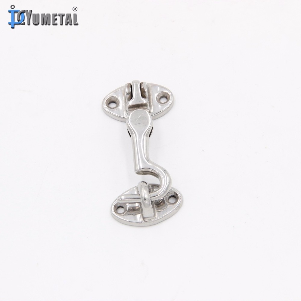 Stainless Steel Door Latch Cabin Door Hook Boat Accessories Marine Hardware Yacht Latch for Marine Boat Door or Window