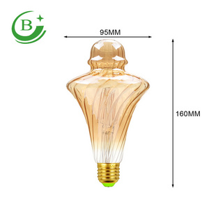 S14-2W vintage edison light bulb 2w 4w 6w antique incandescent filament lamp A19 ST64 ST58 G95 G125 T45 C35 T30 T45