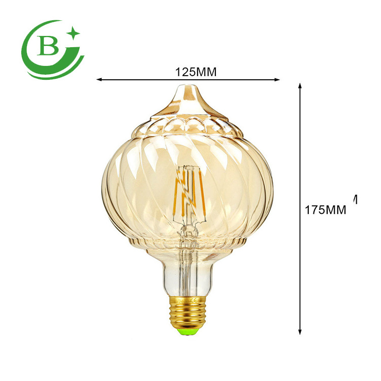 S14-2W vintage edison light bulb 2w 4w 6w antique incandescent filament lamp A19 ST64 ST58 G95 G125 T45 C35 T30 T45