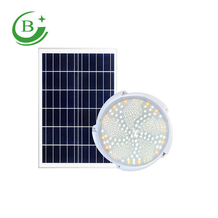 hot sale outdoor IP65 solar lights ceiling smart with remote control