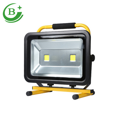 high power 400w cob led rechargeable Portable lamp IP65 Outdoor rechargeable LED flood light