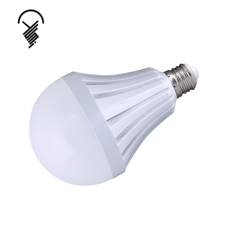 high quality Magic Rechargeable AC220V 12W led emergency light bulb