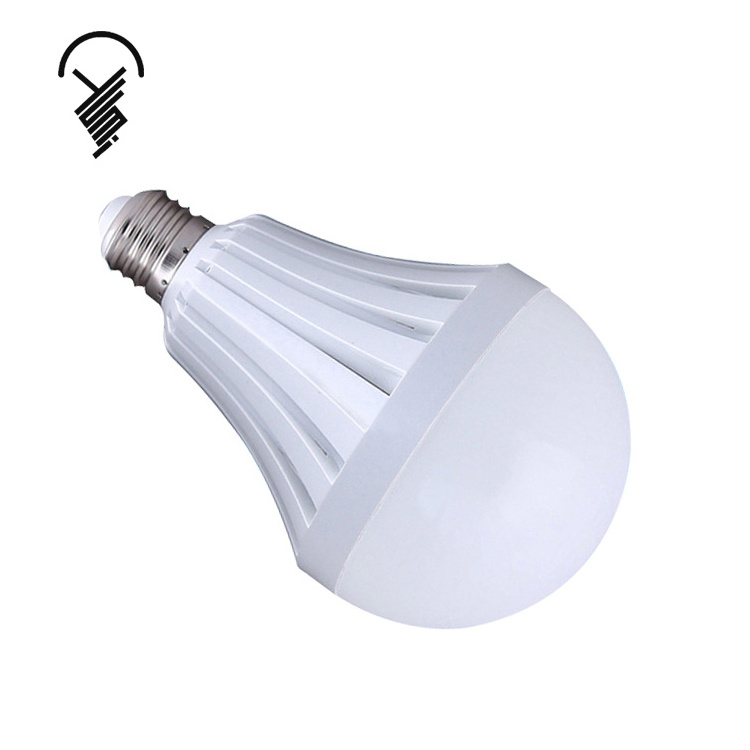 high quality Magic Rechargeable AC220V 12W led emergency light bulb