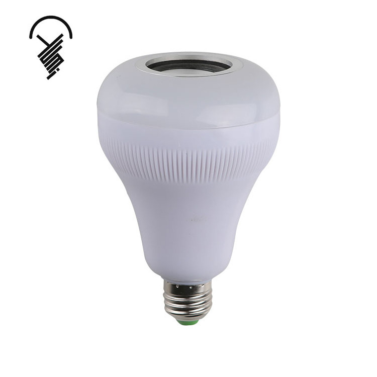 E27 18 watt Smart RGB Wireless Speaker music Bulb changing color light bulb with remote control