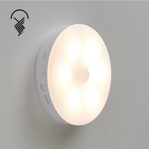 Hot Sales Energy Saving Motion Sensor Battery Powered LED Night Light for Stairs Hallway