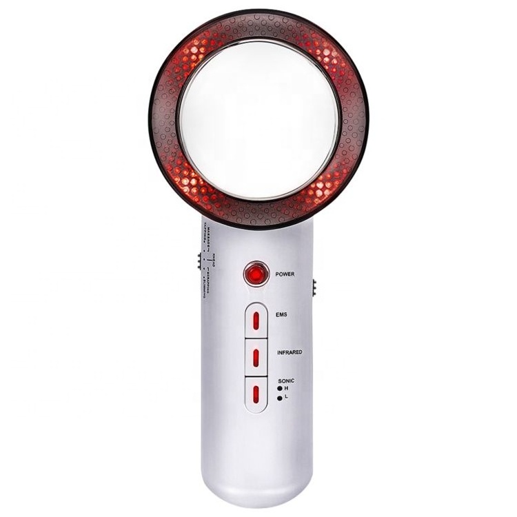 Home 3 in 1 Handheld EMS /RF/SONIC Breast Massage Machine Body Massager Weight Slimming Massager