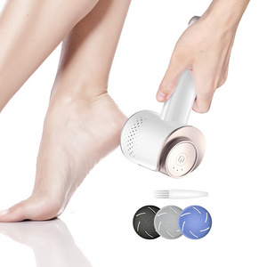 Portable USB Rechargeable Foot File Pedicure Tools callus remover vacuum Feet Care Tools Electric Vacuum Foot Grinder