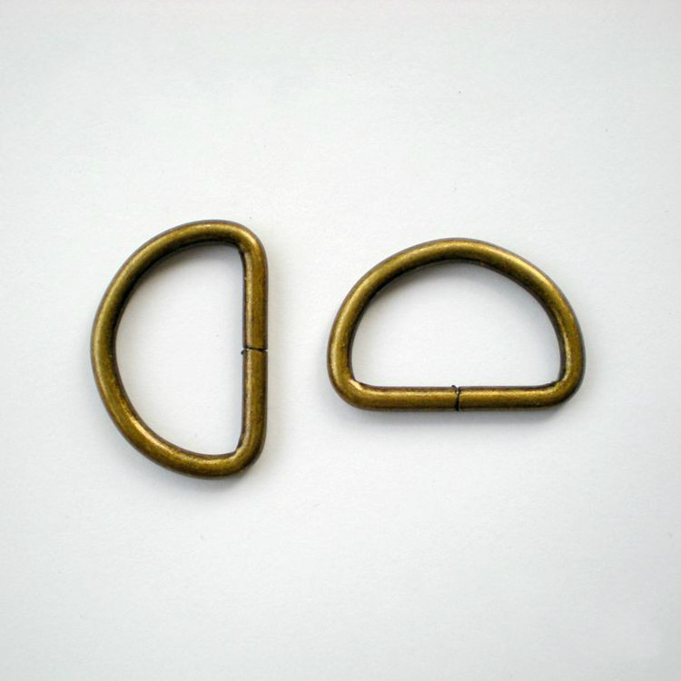 High Quality Custom Iron Accessory Open 316 Welded Stainless Steel D Ring/D-Rings