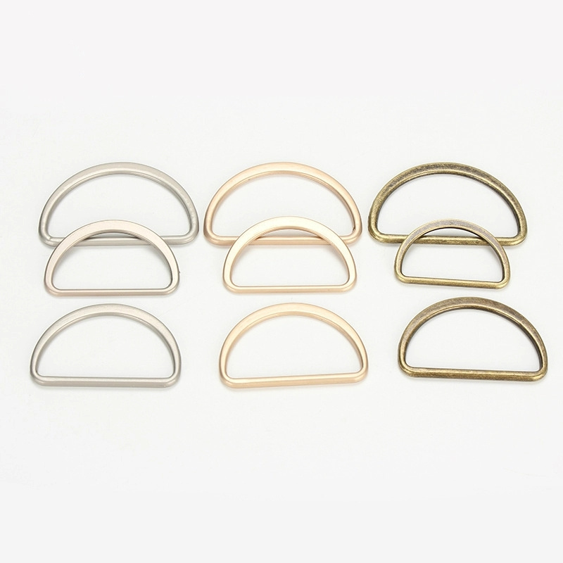 50mm Customized Size High Quality Custom Metal Buckle Brass Open D Ring