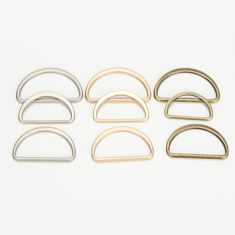 50mm Customized Size High Quality Custom Metal Buckle Brass Open D Ring