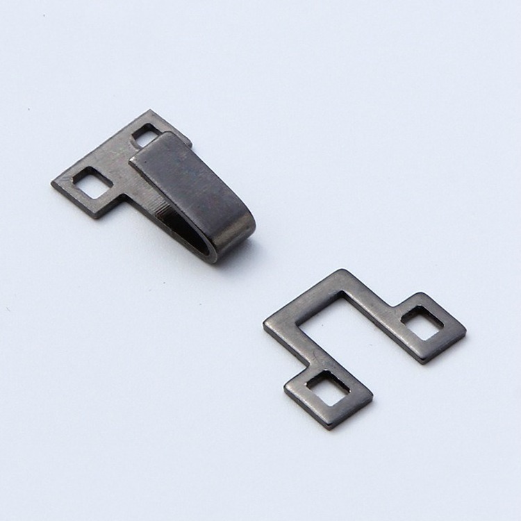 Metal Two Parts Sewing Brass Fastener Dress Closure Trousers Trousers Hook And Eye Trouser Hook