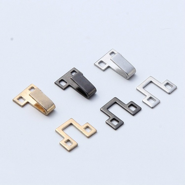 Metal Two Parts Sewing Brass Fastener Dress Closure Trousers Trousers Hook And Eye Trouser Hook