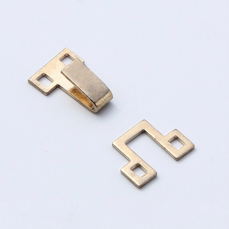 Metal Two Parts Sewing Brass Fastener Dress Closure Trousers Trousers Hook And Eye Trouser Hook