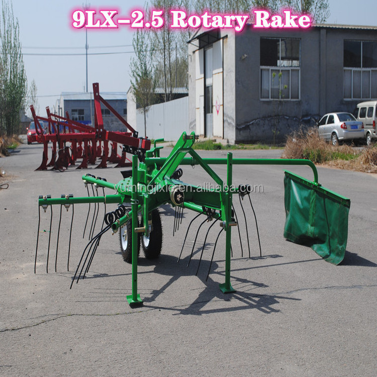 Tractor PTO Driven Hay Rake Machine For Sale