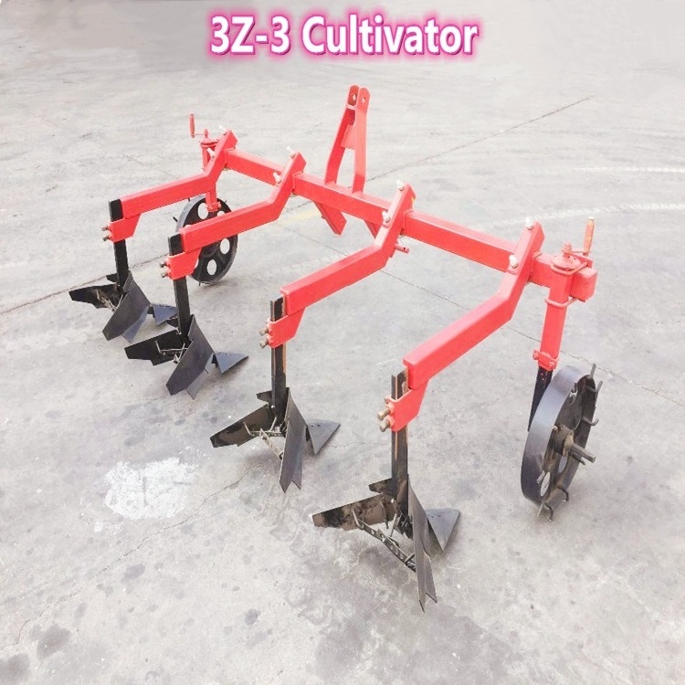 Hot Sale Three Point Suspended Cultivator, Field Weeder, Agricultural Ridging Machine Provided Tractor Cultivator Main Frame 115