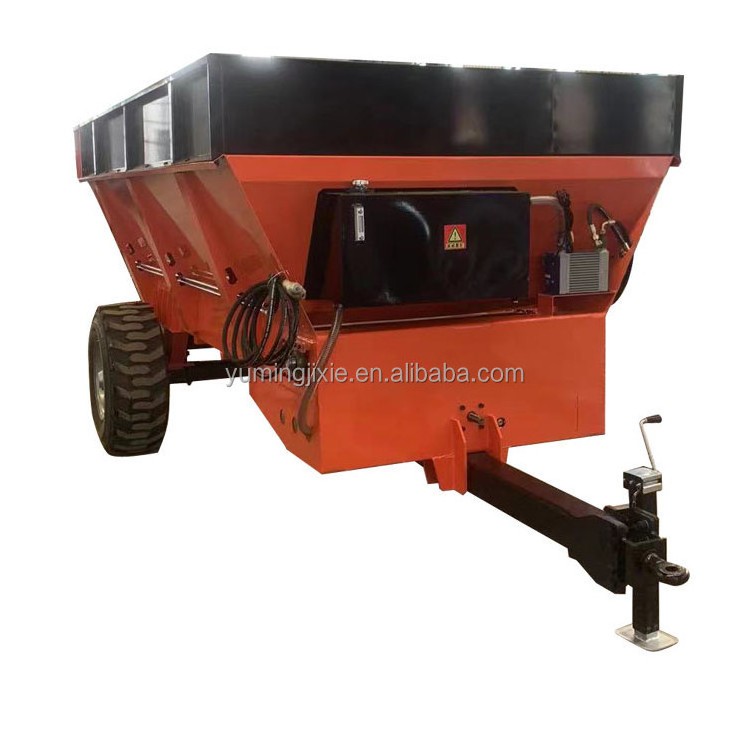 Agricultural fertilizer applicator tractor PTO organic fertilizer animal manure spreader