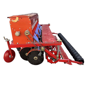 Tractor Mounted Farm Seed Planter 6 9 12 14 16 18 20 24 Rows Wheat Dry Rice Alfalfa Grass Fertilizer Seeder