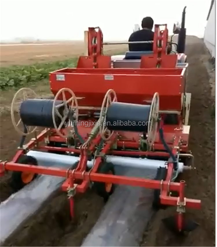 2cmf-2 four-wheel tractor with single row and double row reinforced potato planter