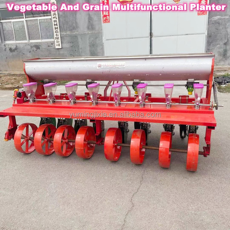 Tractor Multi Row Vegetable Seeder Carrot Onion Planting Machine