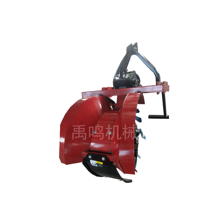 Agricultural four-wheel tractor with shed trencher 30 orchard trencher can be used for fertilization and irrigation