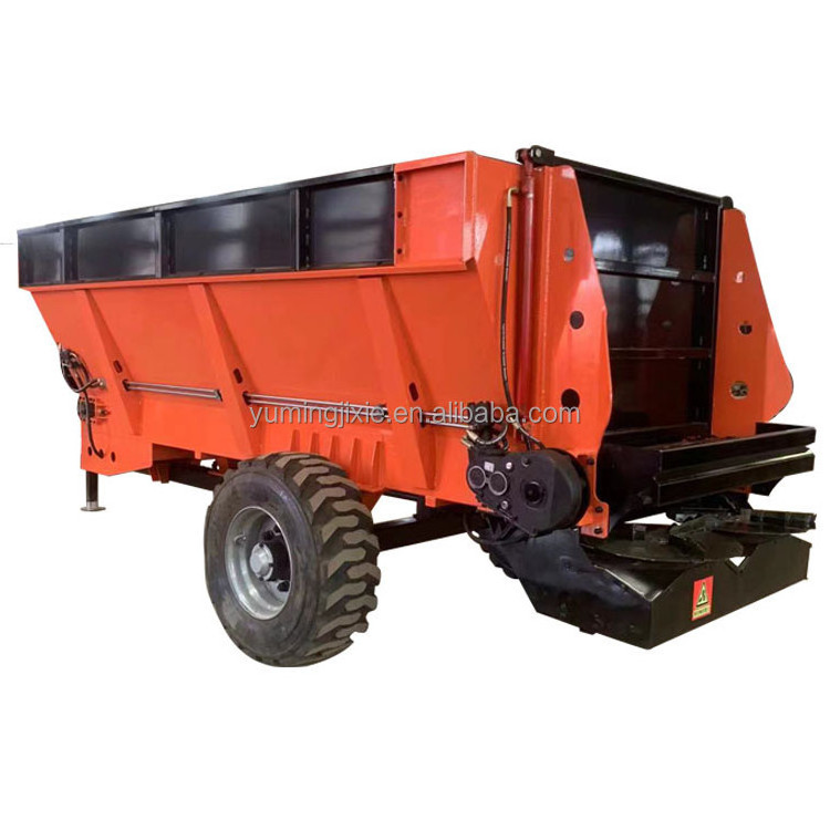 Agricultural fertilizer applicator tractor PTO organic fertilizer animal manure spreader