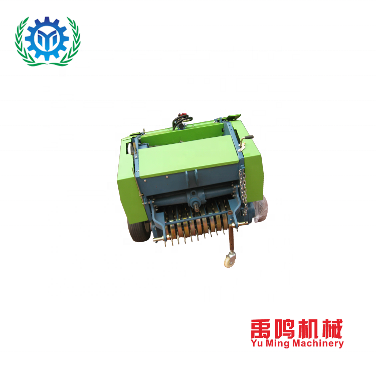 China Hot sale  farming used mini round hay baler machine   Agri  mini Hay baler for tractor