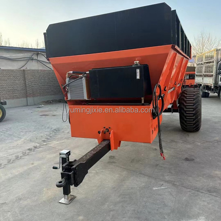 Farm Tractor Using Manure Fertilizer Spreader For Tractor PTO Mounted Fertilizer Salt Sand Spreader Machine