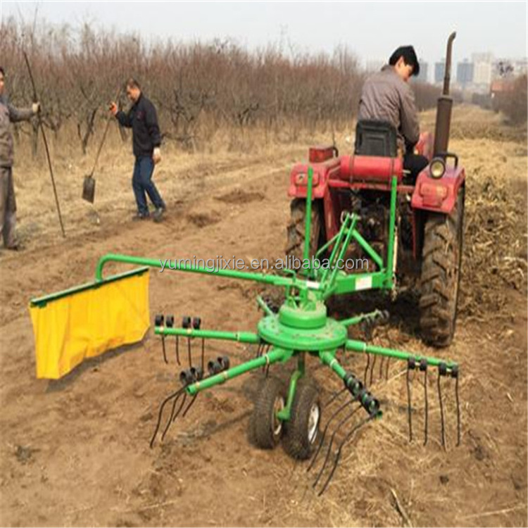 Tractor PTO Driven Hay Rake Machine For Sale