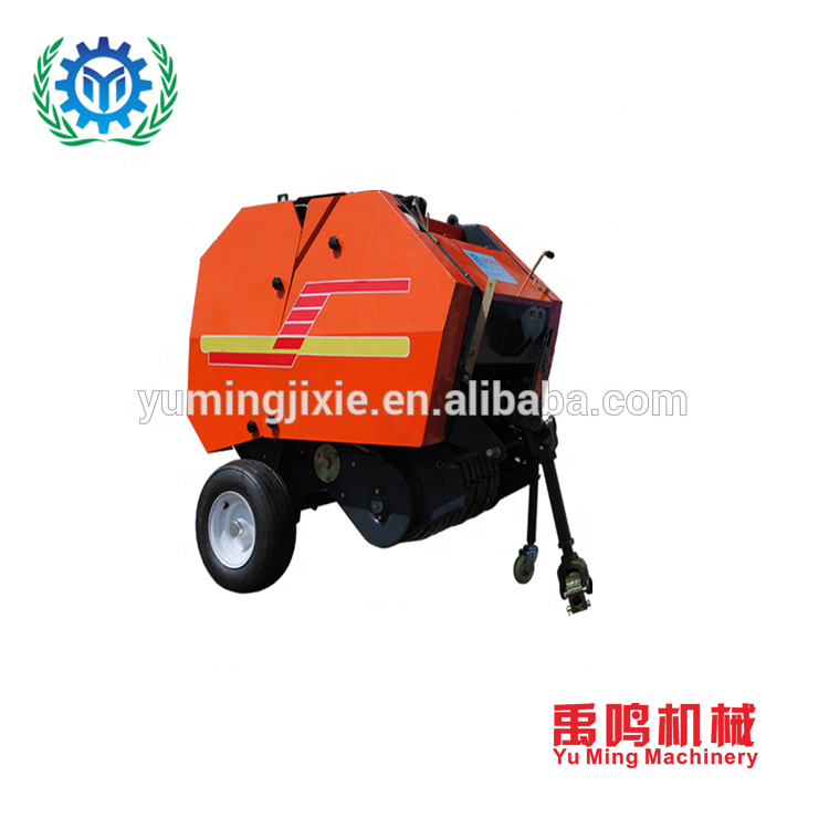 China Hot sale  farming used mini round hay baler machine   Agri  mini Hay baler for tractor