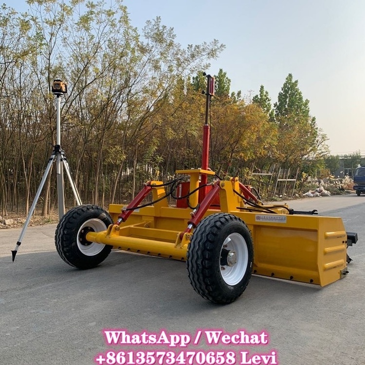 Agricultural Land Grader Machine Tractor Traction Laser Land Leveler For Sale